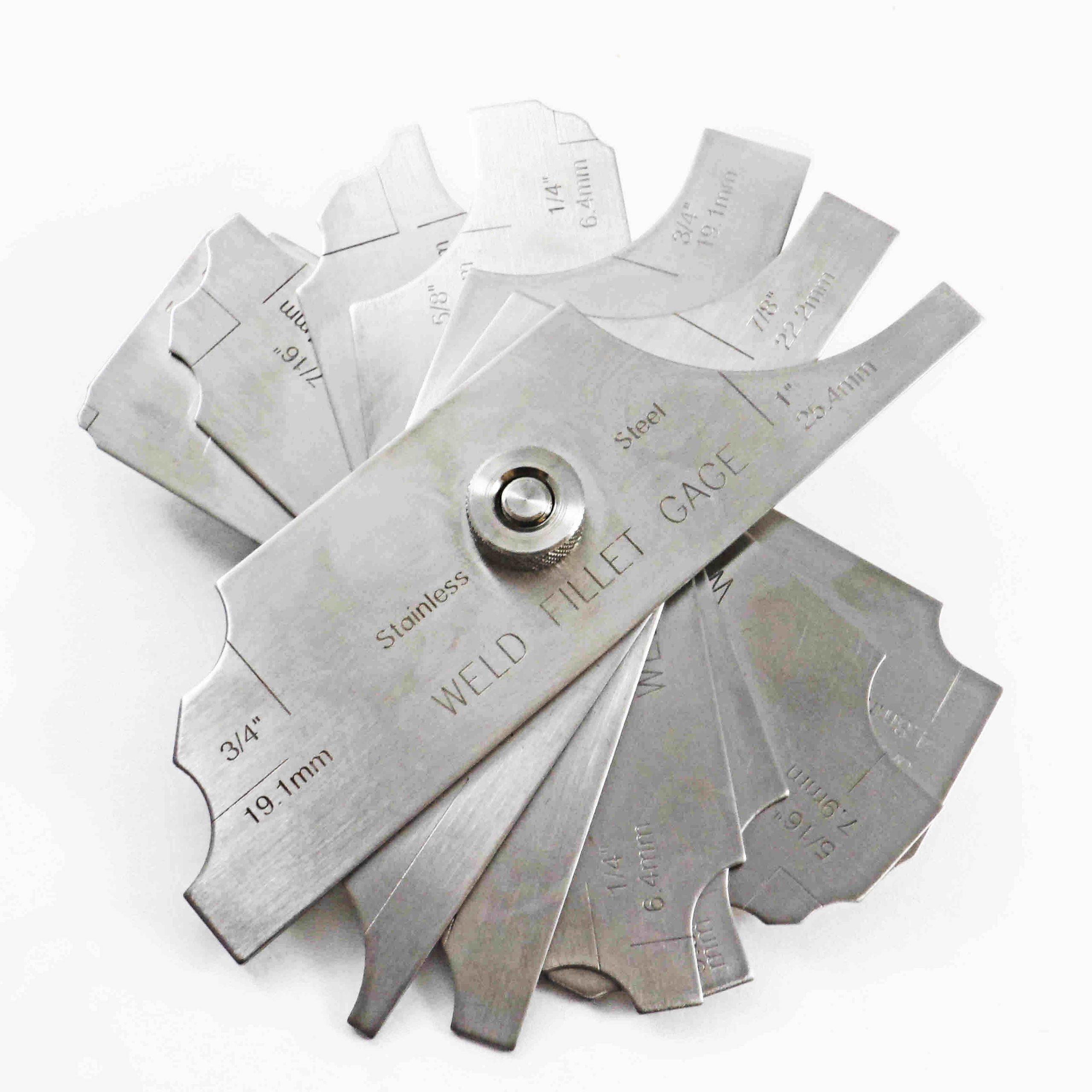 7 Piece Fillet Weld Gauge Set