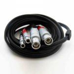 Lemo to Mini-Lemo Twin UT Probe Lead (LEA/0031)