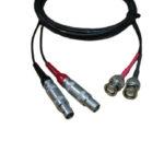 BNC to Lemo Twin UT Probe Lead (LEA/0041)