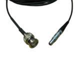 BNC to Mini-Lemo Single UT Probe Lead (LEA/0042)