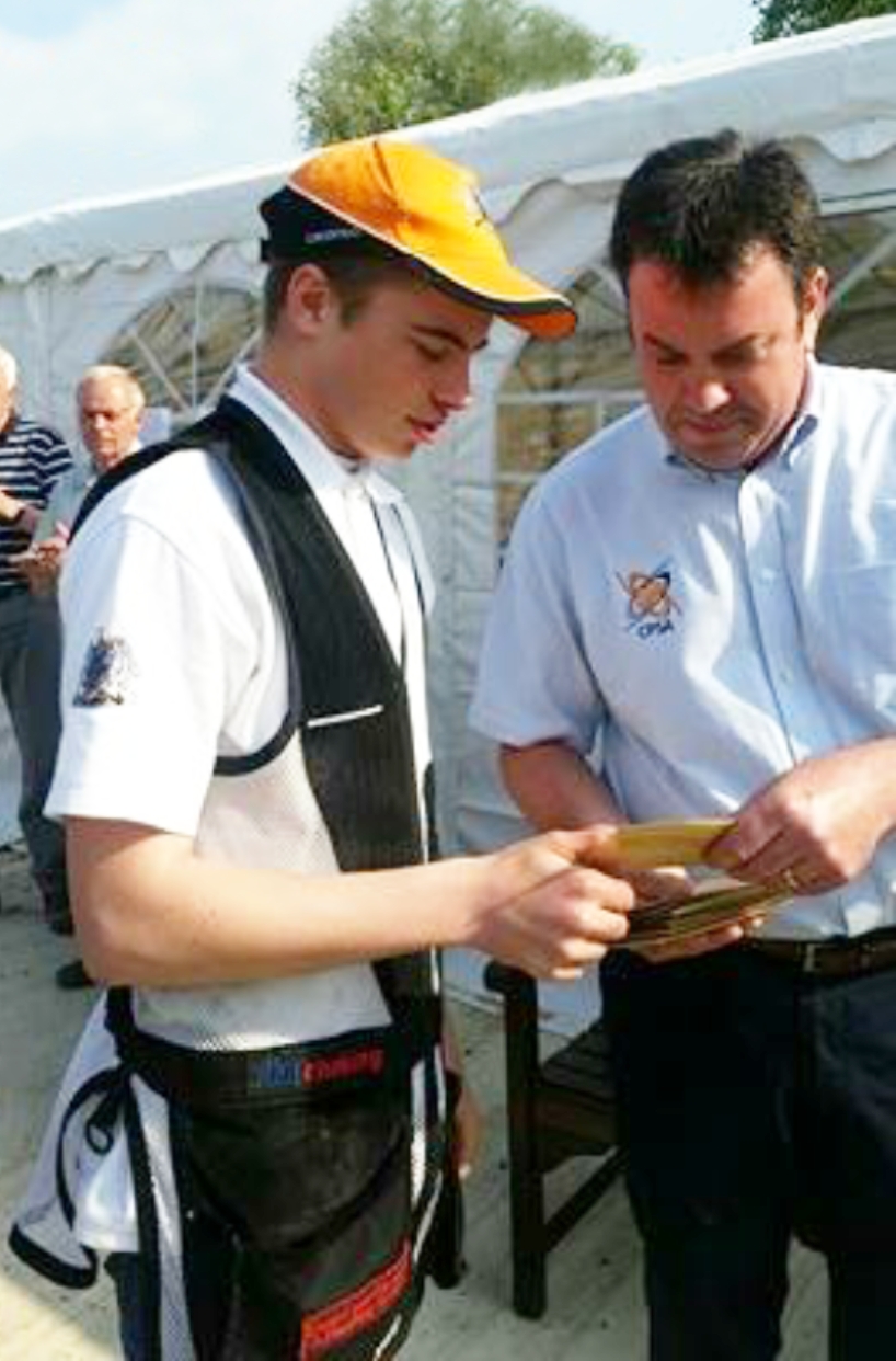 Charlie at Cambridge Shooting Ground