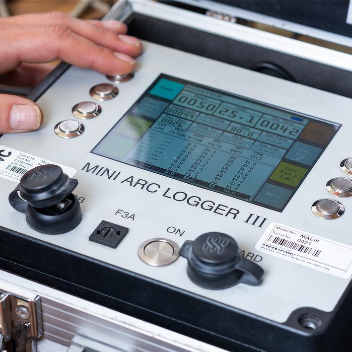 Weld Monitoring Data Logging System