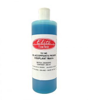 Bottle of gel couplant